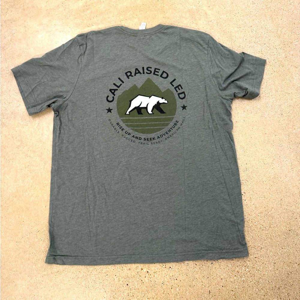 Super comfy Cali Raised LED truck mod tshirt